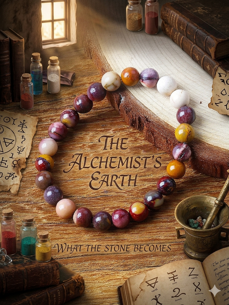 What the Stone Becomes — Natural Stone Bead Bracelets from the Sunrise Steppes | Pedlar's Attic