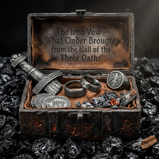 The Iron Vow — What Cinder Brought from the Hall of the Three Oaths | Fenrisheim | Pedlar's Attic