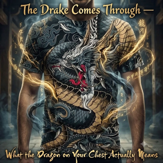 The Dragon — 3D Dragon Graphic Tee | Dragonforged | Pedlar's Attic