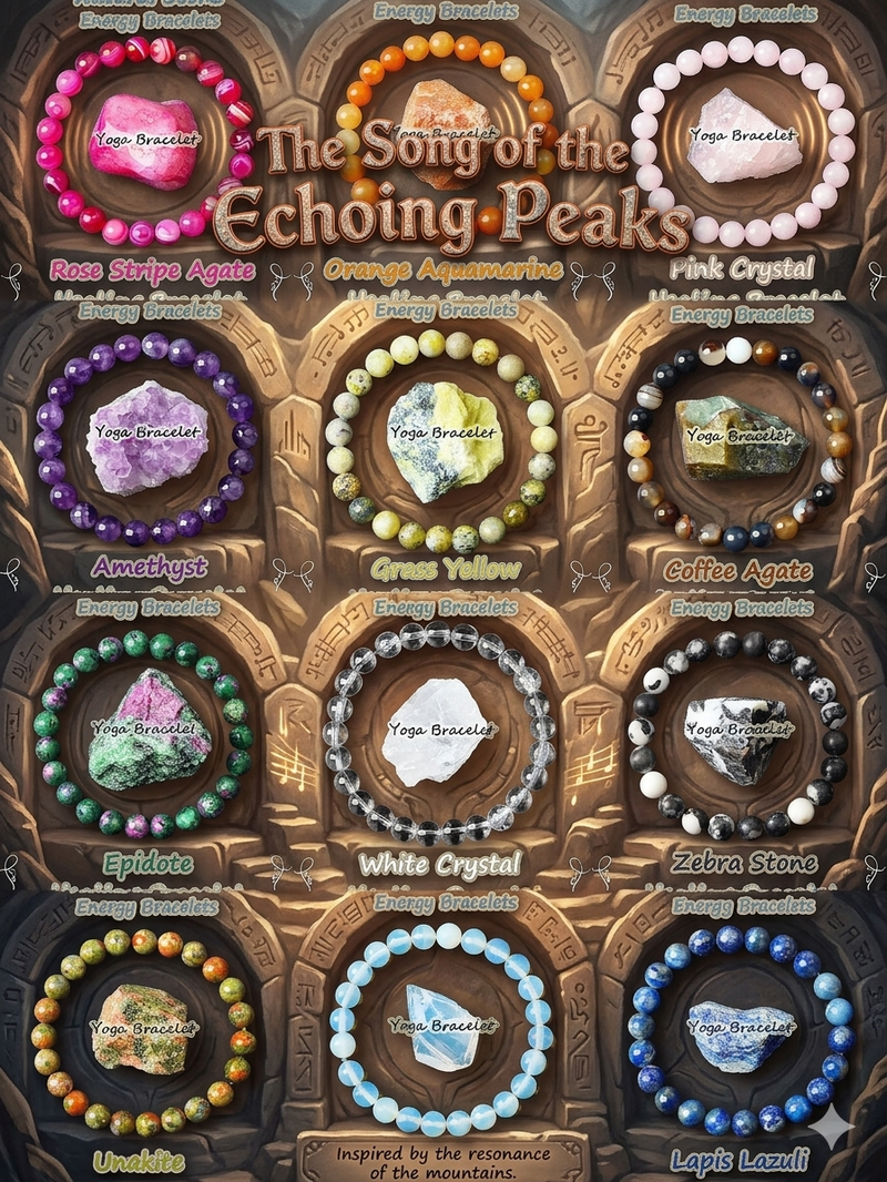 What the Stone Becomes — Natural Stone Bead Bracelets from the Becoming Places, Soraveen