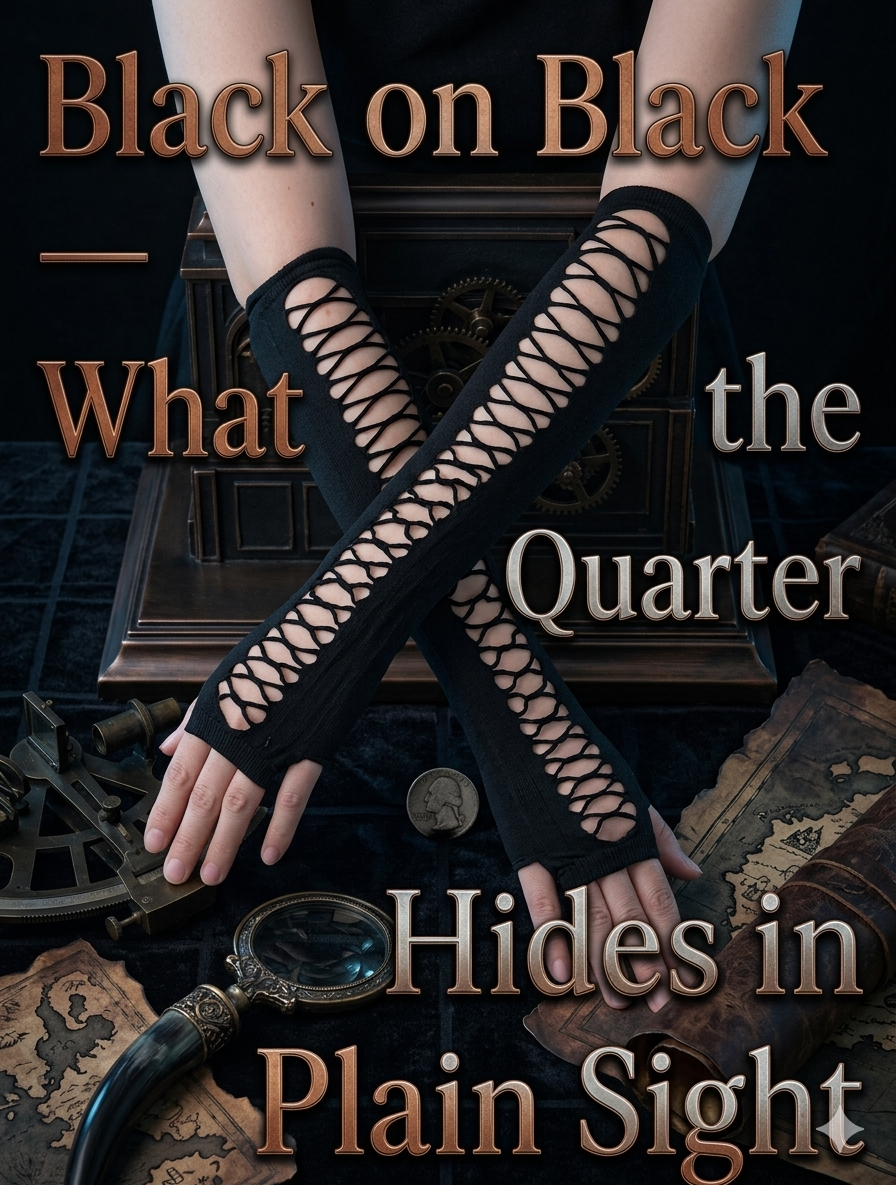Black on Black — What the Quarter Hides in Plain Sight | Ironspire Ash Quarter | Pedlar's Attic