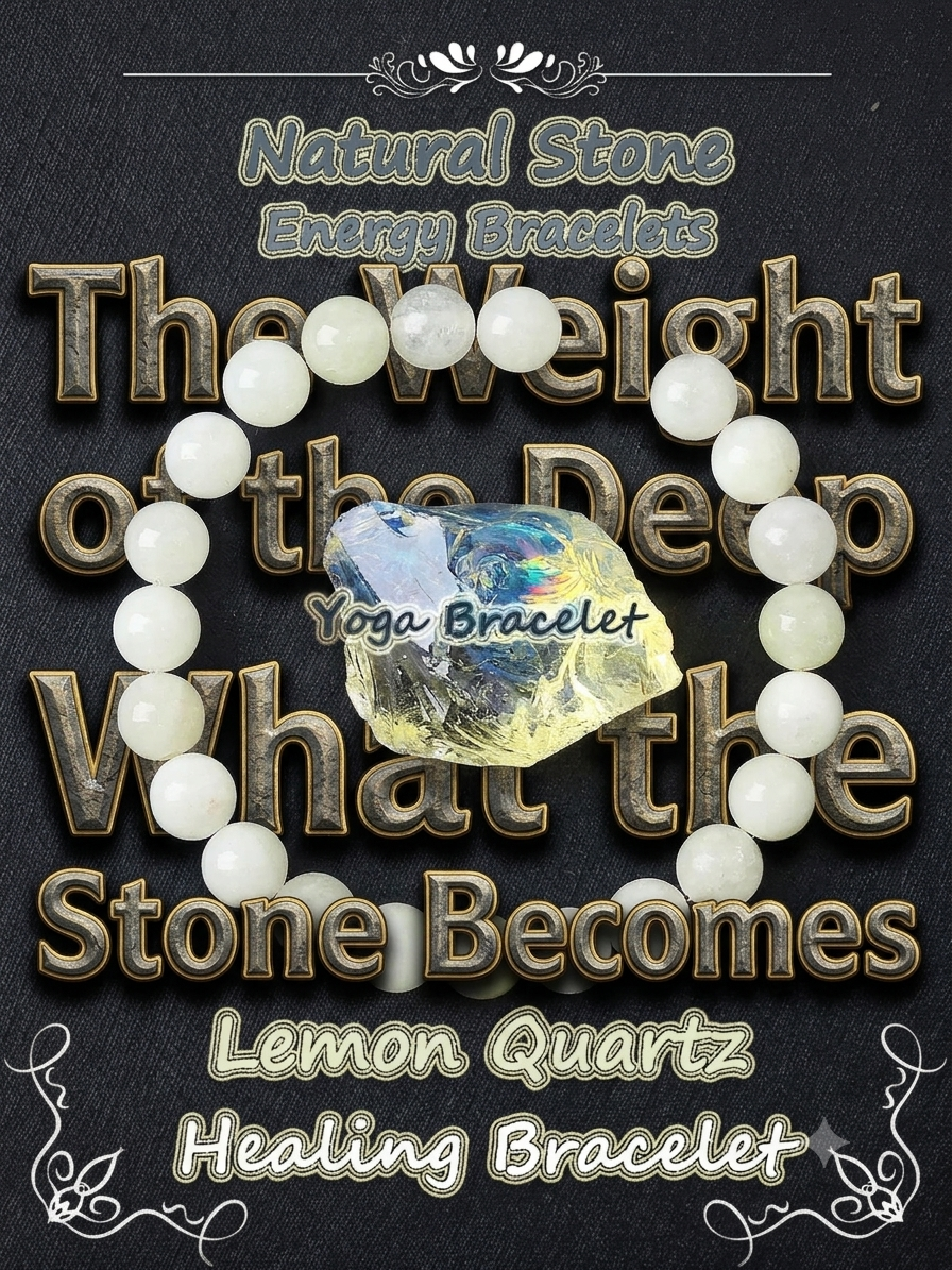 The Weight of the Deep Earth — Natural Stone Bead Bracelets | Sunrise Steppes | Pedlar's Attic