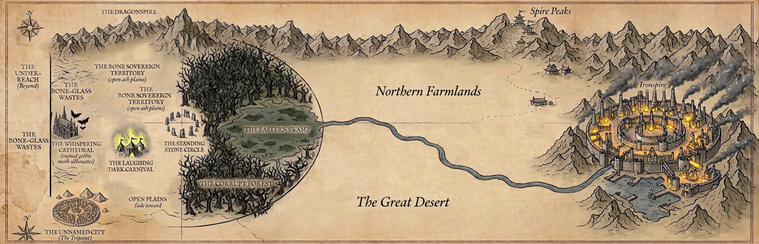 northern world map appendix. - Pedlar's Attic