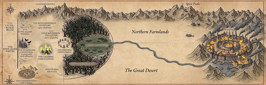 northern world map appendix. - Pedlar's Attic