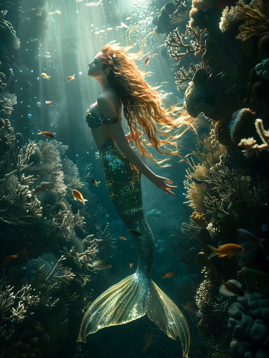 The Tideborn Deep — The Ocean Beyond the Portal, home of the sirens who visit Pedlar's Attic | Siren's Call Series