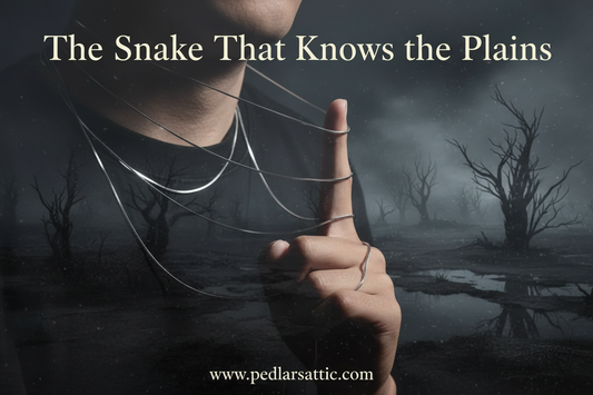 The Snake That Knows the Plains — Ashen Veil Snake Chain 925 Sterling Silver | Ashen Plains | Pedlar's Attic