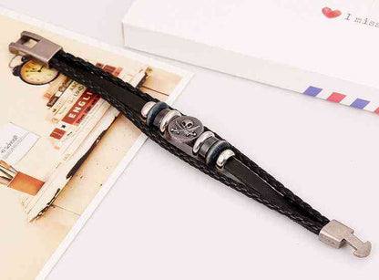 Punk Bracelets Genuine Leather Bracelets - Pedlar's Attic