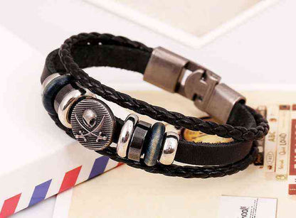 Punk Bracelets Genuine Leather Bracelets - Pedlar's Attic