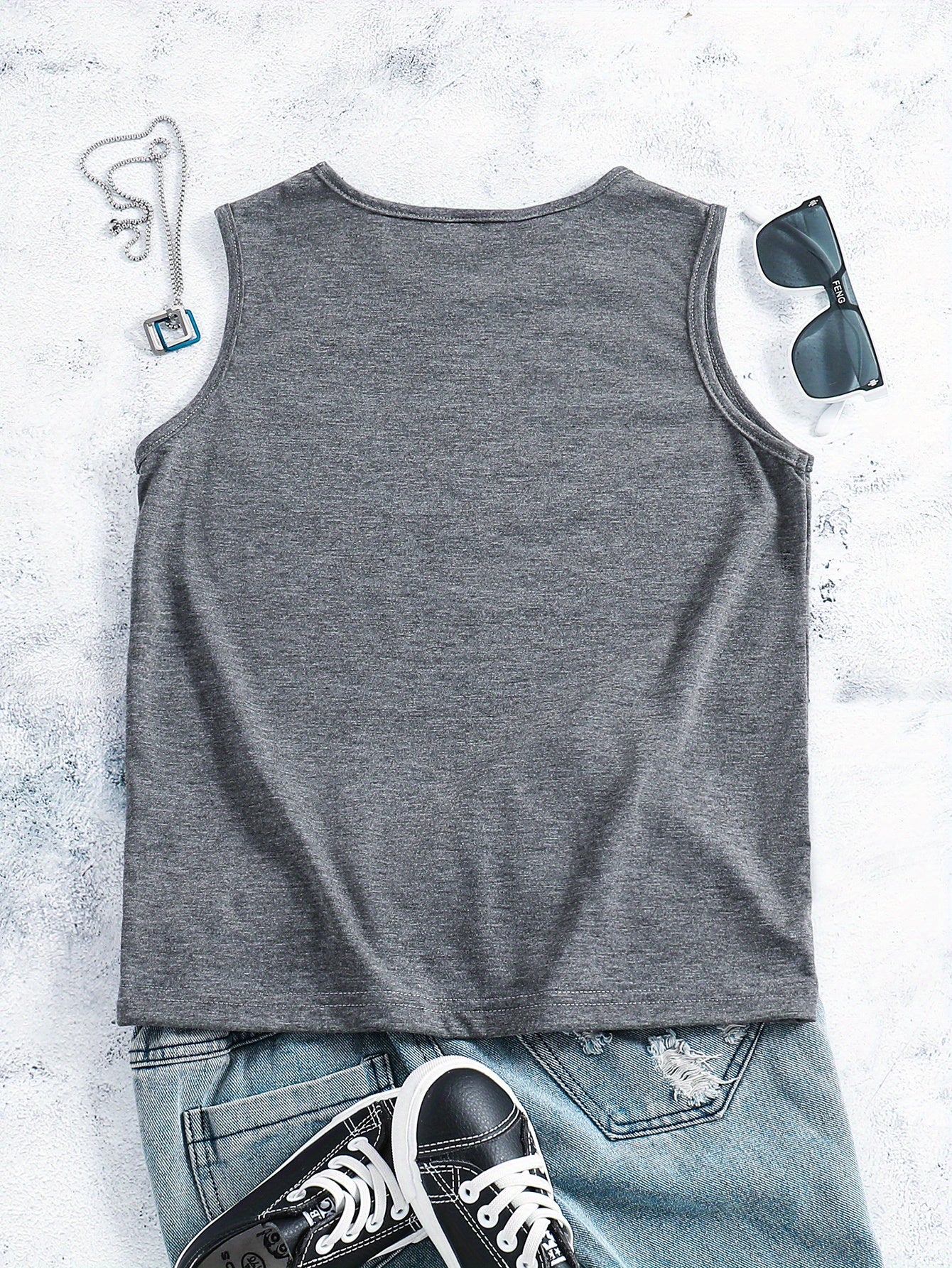 Girls Casual Dragonfly Print Crew Neck Sleeveless T-shirt Top For Summer Gift Outdoor Party