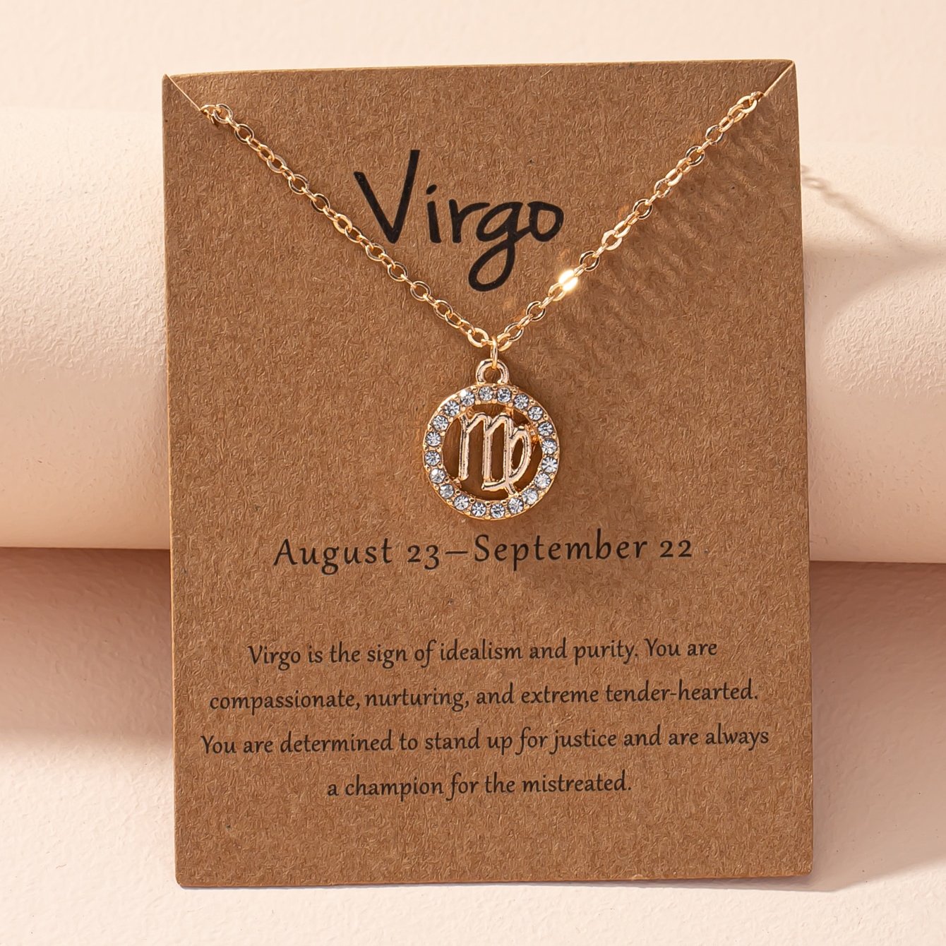 Twelve Zodiac Constellations Pendant Necklace - Elegant Chain, Letter Horoscope, Birthday Blessing Card Included, Unique Astrology Gift for Him/Her, Perfect for Any Occasion