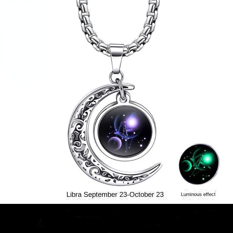 The Zodiac, Necklace for Men Stainless Steel Mens Necklaces Set Jewelry Gifts With Chain And Pendant, Multiple styles