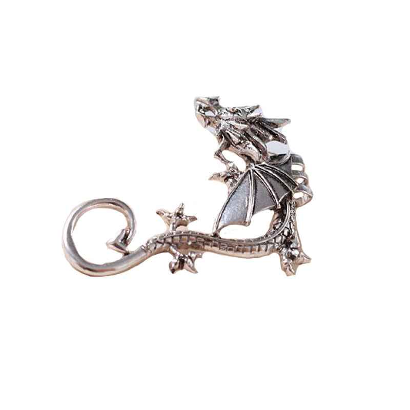 New Earrings Popular New Personality Punk Style Earrings Without Ear Holes Exaggerated Dragon Ear Clip Earrings - Pedlar's Attic