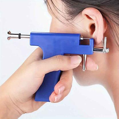Professional Ear Piercing Kit by [Brand Name] - 98-Piece Set with Stainless Steel Studs for Flawless Piercing Experience - Pedlar's Attic
