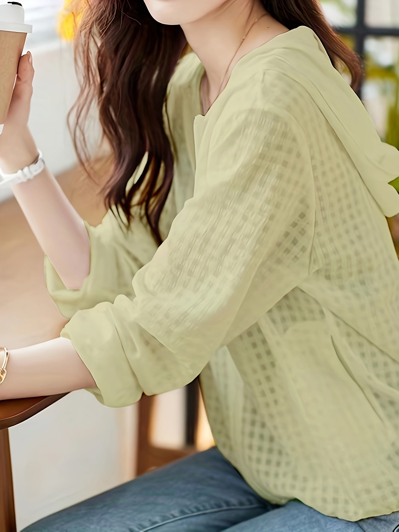 Lightweight Casual Summer Jacket for Women - Easy-Care Polyester, Stylish Solid Color Zip Coat