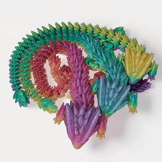 3D Printed 10.24" Dragon