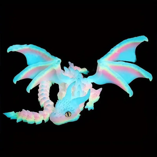 Glow in the dark dragon 9.45"