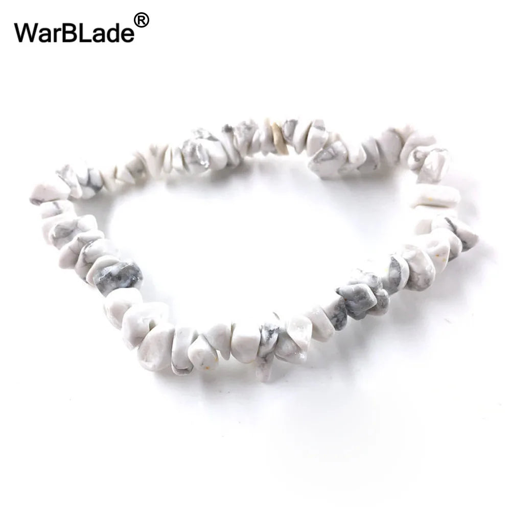 What the Stone Knows — Crystal Chip Stretch Bracelets