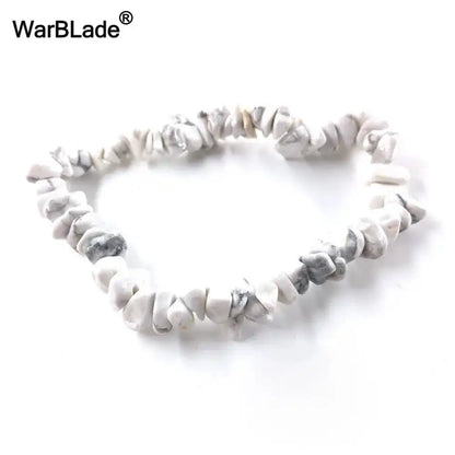 What the Stone Knows — Crystal Chip Stretch Bracelets