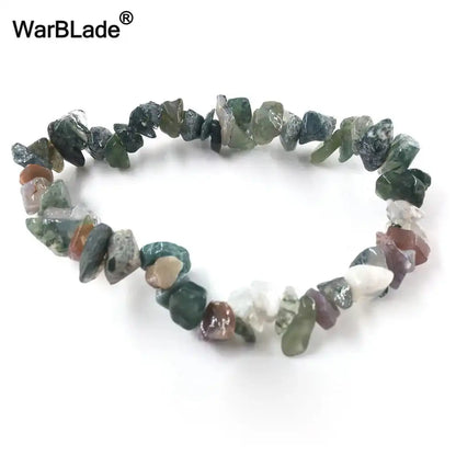 What the Stone Knows — Crystal Chip Stretch Bracelets