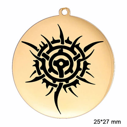 The Kolovrat — Slavic Sun Wheel Pendant