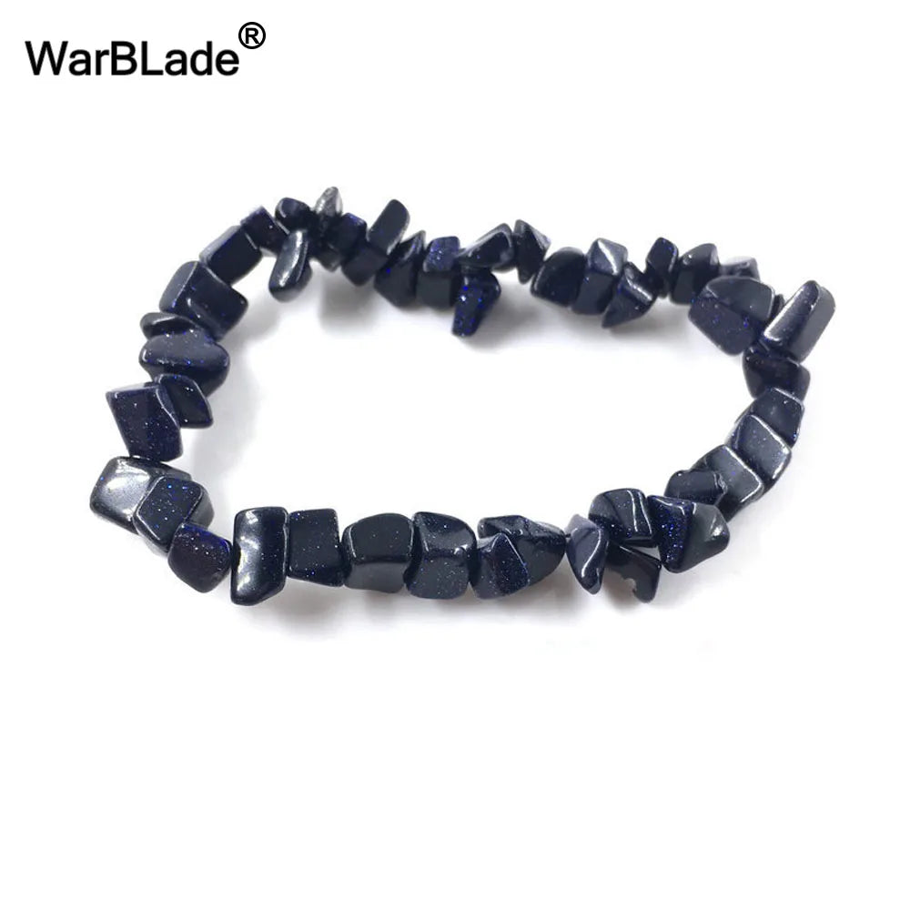 What the Stone Knows — Crystal Chip Stretch Bracelets