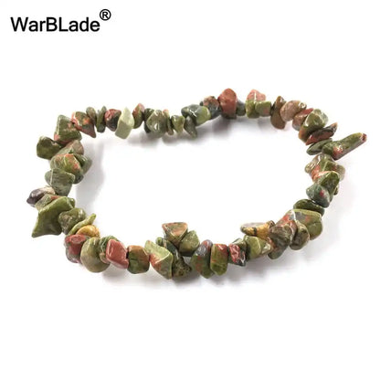 What the Stone Knows — Crystal Chip Stretch Bracelets