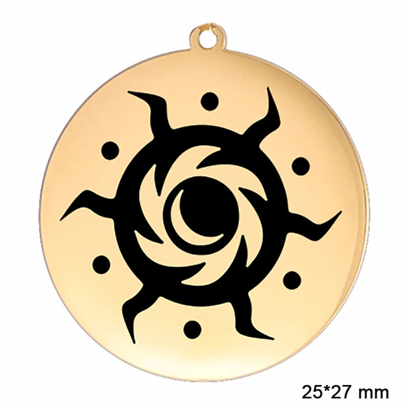 The Kolovrat — Slavic Sun Wheel Pendant