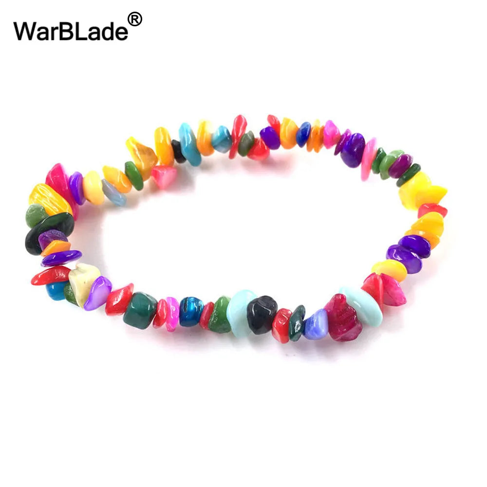 What the Stone Knows — Crystal Chip Stretch Bracelets