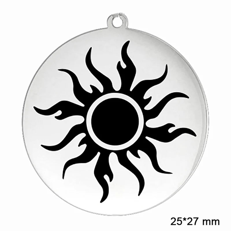 The Kolovrat — Slavic Sun Wheel Pendant