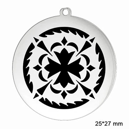 The Kolovrat — Slavic Sun Wheel Pendant