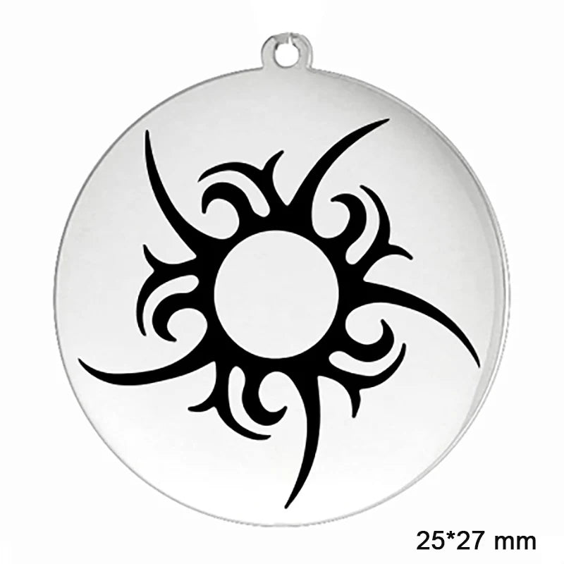 The Kolovrat — Slavic Sun Wheel Pendant