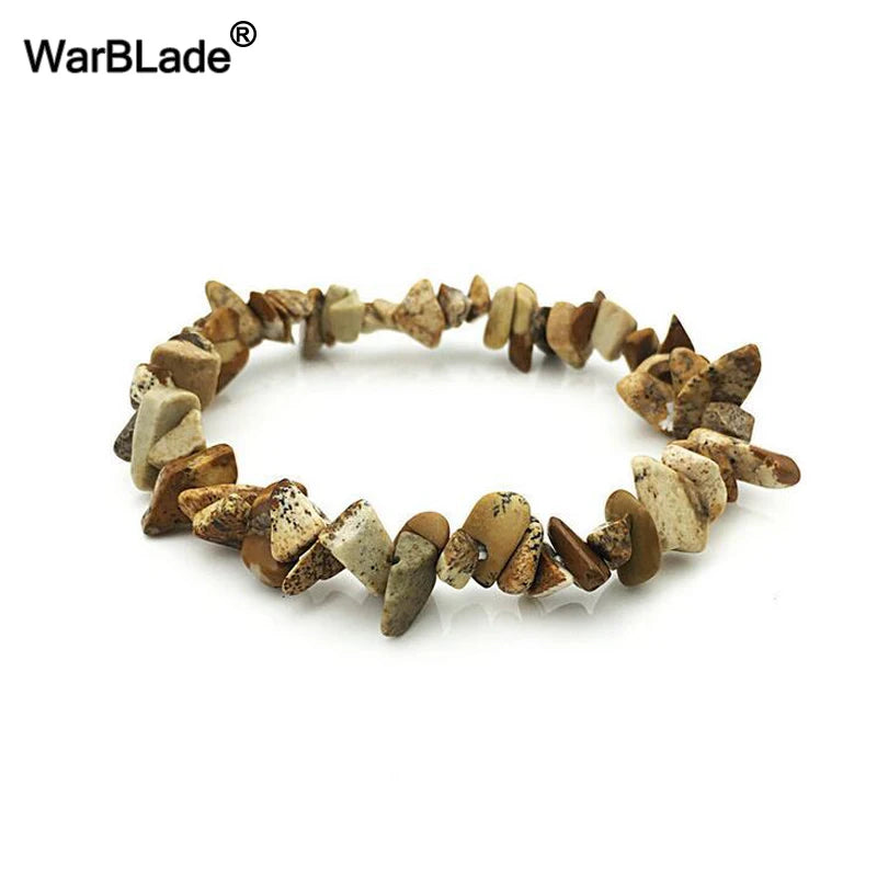 What the Stone Knows — Crystal Chip Stretch Bracelets