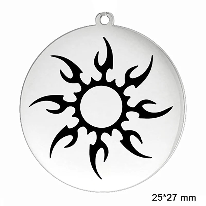 The Kolovrat — Slavic Sun Wheel Pendant