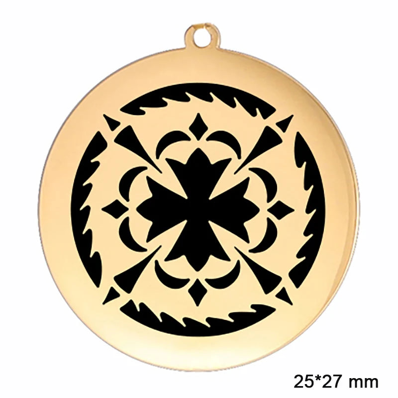 The Kolovrat — Slavic Sun Wheel Pendant