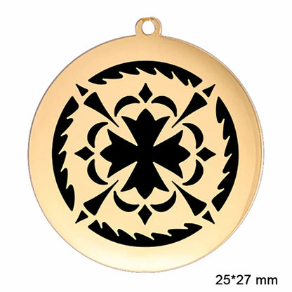 The Kolovrat — Slavic Sun Wheel Pendant