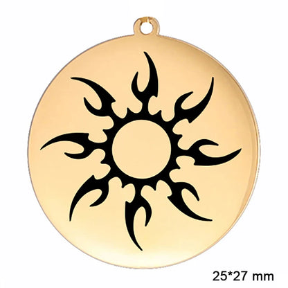 The Kolovrat — Slavic Sun Wheel Pendant