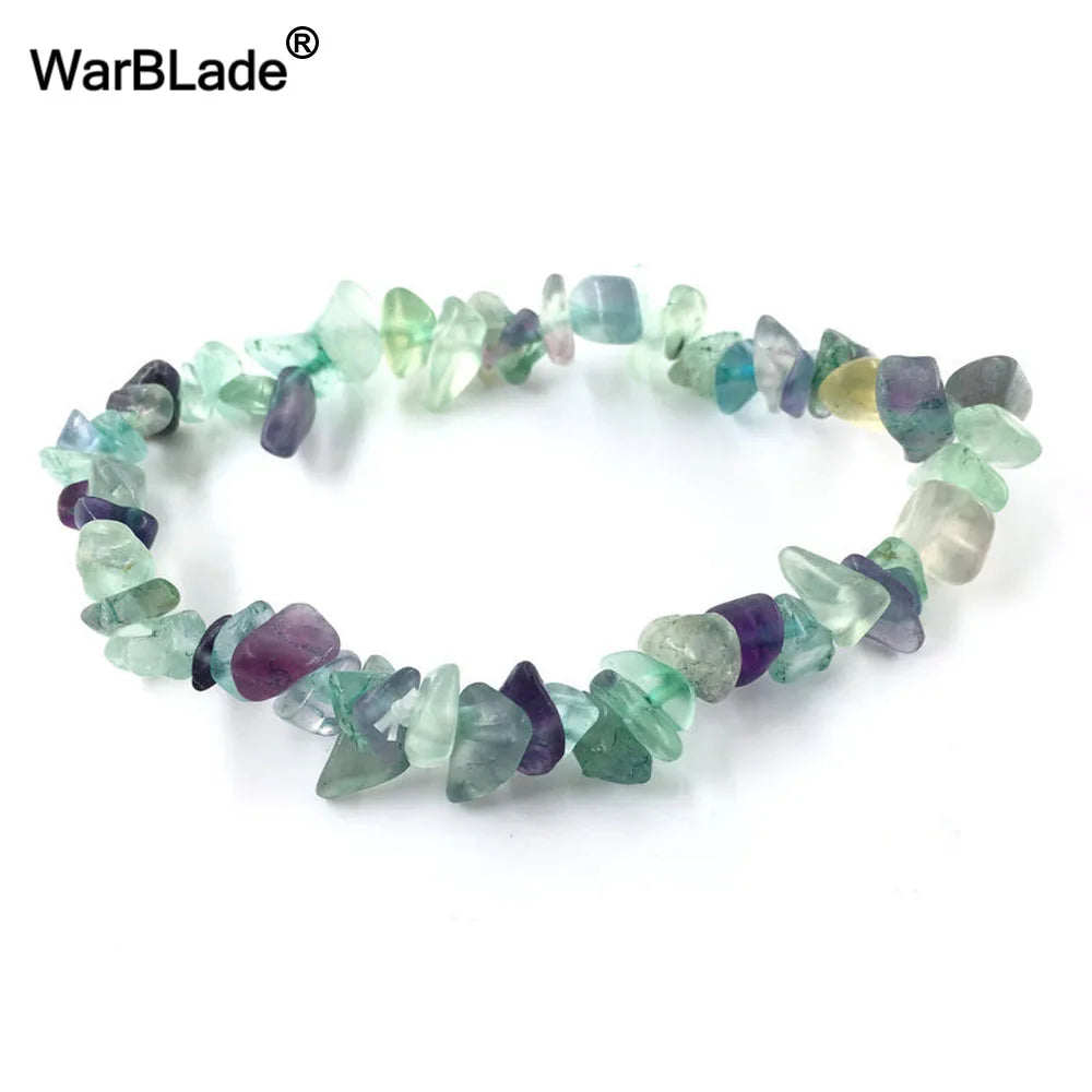 What the Stone Knows — Crystal Chip Stretch Bracelets