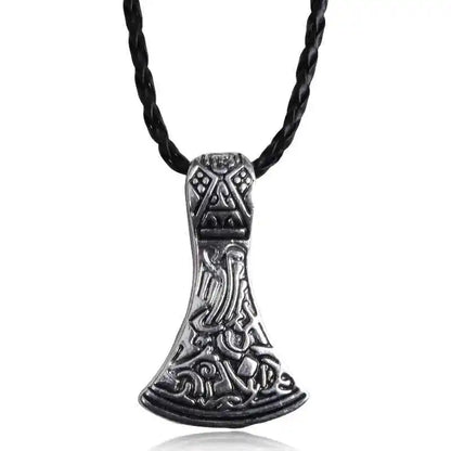 Norse Viking Odin's Runes Necklace Vegvisir Symbol - Pedlar's Attic