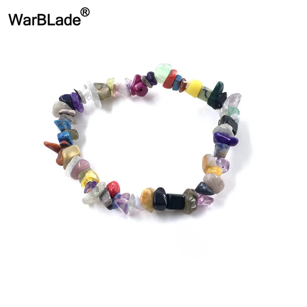 What the Stone Knows — Crystal Chip Stretch Bracelets