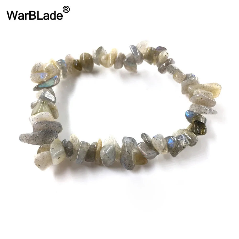 What the Stone Knows — Crystal Chip Stretch Bracelets