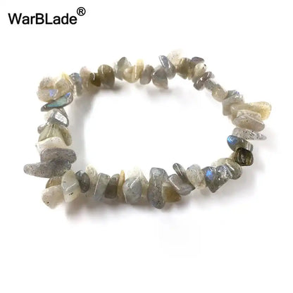 What the Stone Knows — Crystal Chip Stretch Bracelets