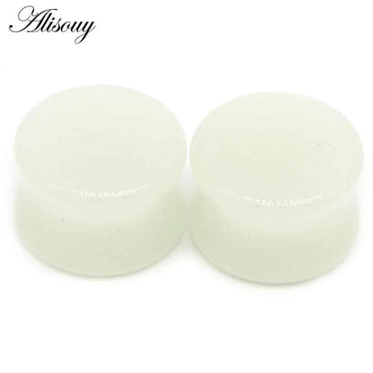 Alisouy 2PCS Natural Organic Stone Ear Plugs - Pedlar's Attic
