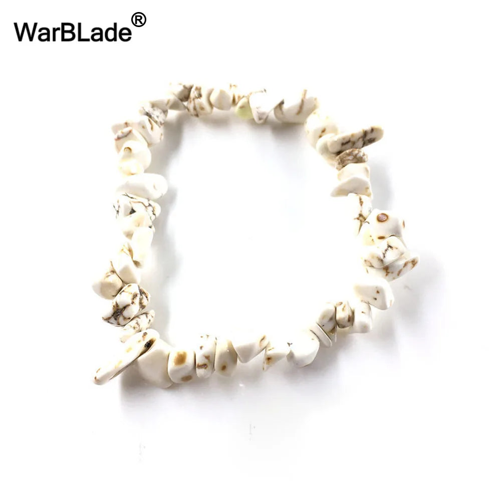 What the Stone Knows — Crystal Chip Stretch Bracelets