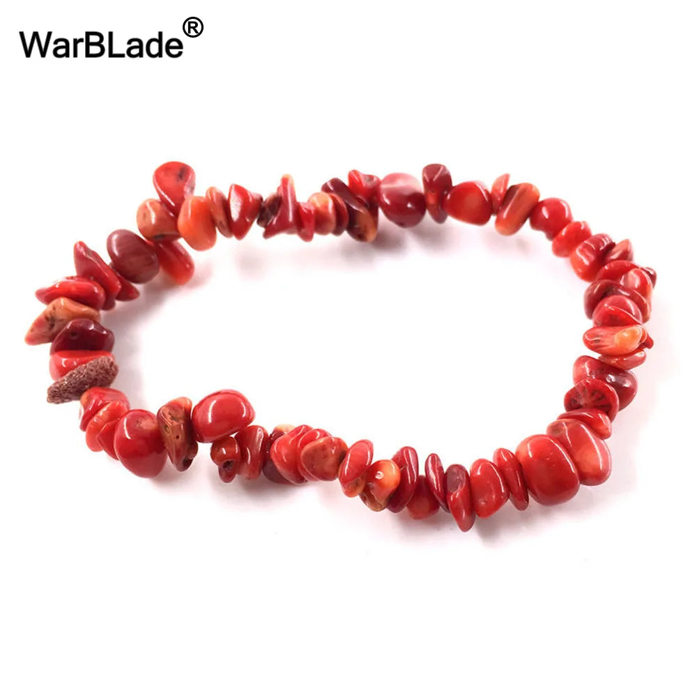 What the Stone Knows — Crystal Chip Stretch Bracelets