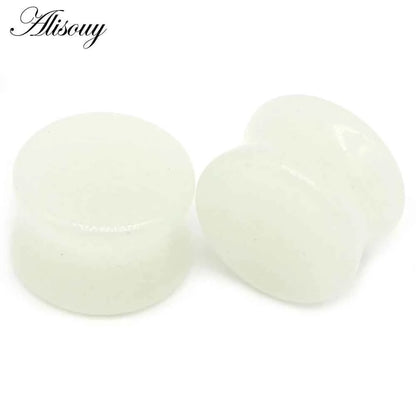 Alisouy 2PCS Natural Organic Stone Ear Plugs - Pedlar's Attic