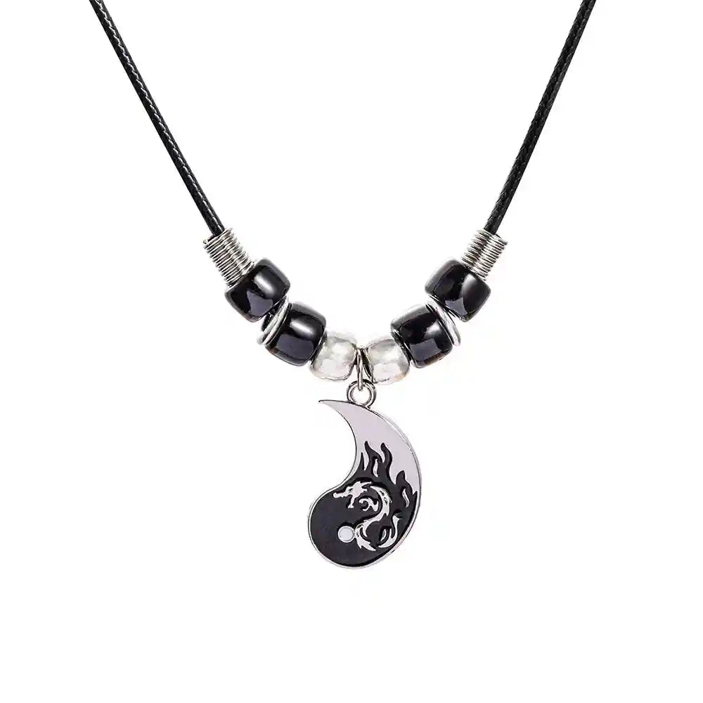 Paired Pendants Tao Necklace for Couples - Pedlar's Attic
