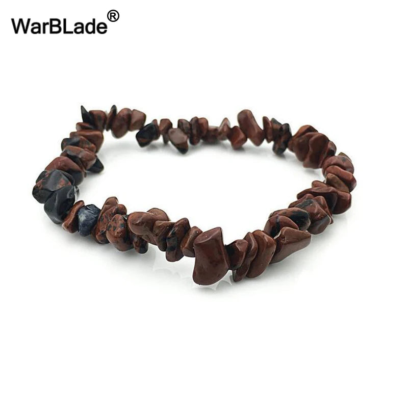 What the Stone Knows — Crystal Chip Stretch Bracelets