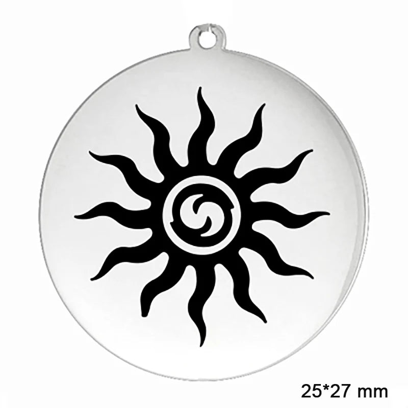 The Kolovrat — Slavic Sun Wheel Pendant
