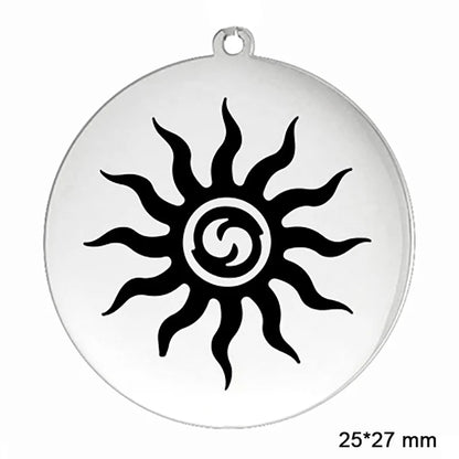 The Kolovrat — Slavic Sun Wheel Pendant