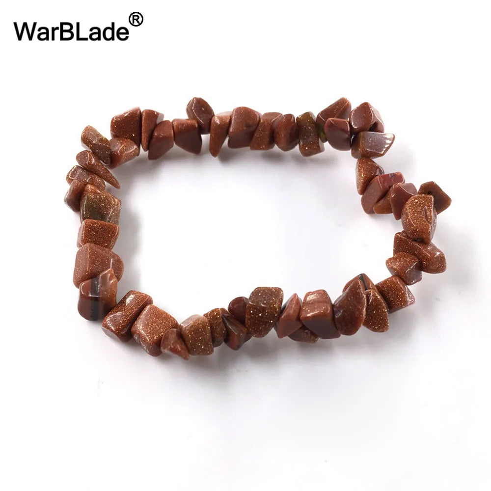 What the Stone Knows — Crystal Chip Stretch Bracelets